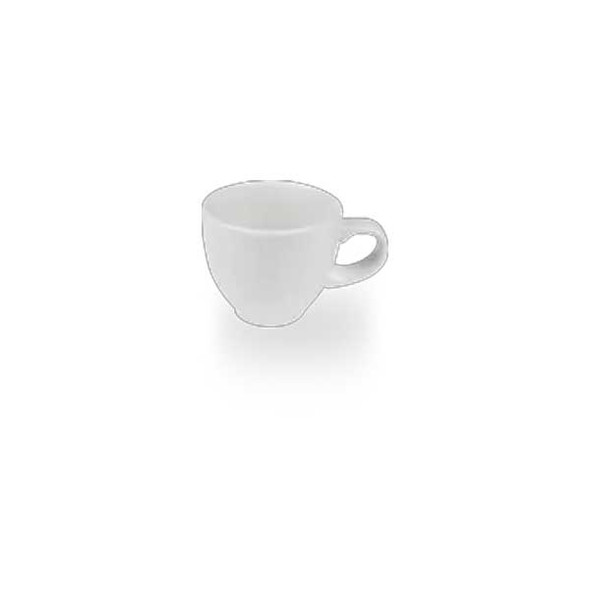Churchill WHVINE3 1 Viana 3.9 oz. Espresso Cup, White - 12/Case
