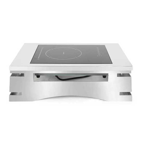 Eastern Tabletop 322066IND REVO All-In-One 23-3/4" x 16"D x 7" Rectangular Chafer Stand w/Induction Cooking, SS