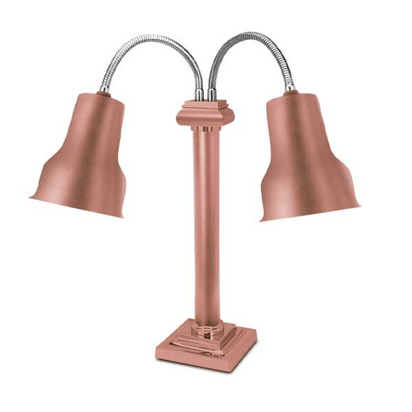 Eastern Tabletop 9632CP 5-Star Series Double (2) 250W Sphere Lamp Warmer, Copper Finish