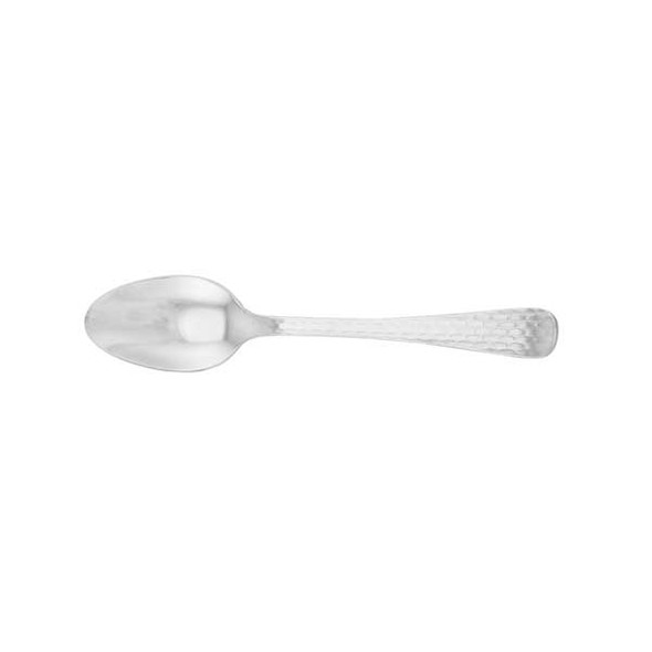 Steelite WL6201 Cohasset 5-3/8" Teaspoon, Hammered Finish, SS -  72/Case