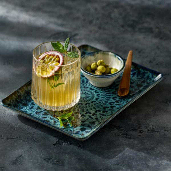 Libbey 803610841000301 Mirage 2.7 oz. Dip Dish, Blue - 6/Case