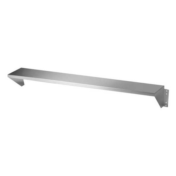 Vollrath 38094 ServeWell 61-1/4" Customer Side Plate Rest, SS