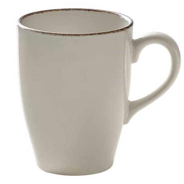 Libbey 803563541000403 Soulmate 11 oz. Mug, Tan Rim