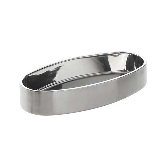American Metalcraft DWBV16 128 oz. Oval, Double Wall Bowl, Satin