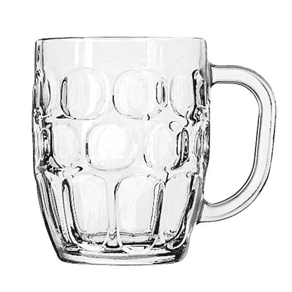 Libbey 5355 19.25 oz. Dimple Stein Beer Mug 