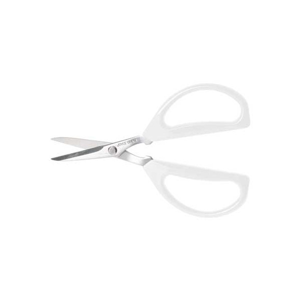 Winco KCHZ09009 Joyce Chen Kitchen Scissors, White - 2/Pack