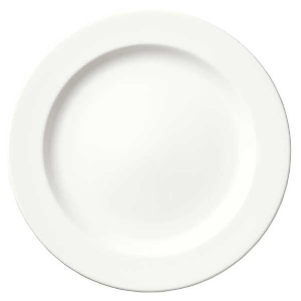 Libbey 905356832 Slenda 6-1/4" Round Plate, Porcelain, White Royal Rideau