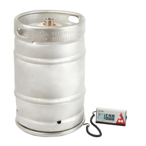 Taylor 5265117 440 lb. Digital Keg Scale