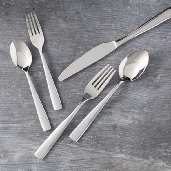 Steelite 5731SX021 Bryce 8-1/8" Dinner Fork, 18/10 Stainless Steel - 12/Case