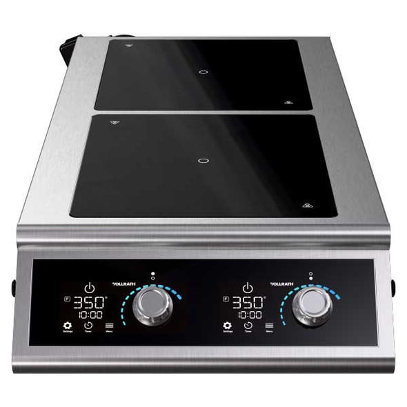 Vollrath DUALI-2900FB Front-To-Back Dual Induction Range, 208/240V