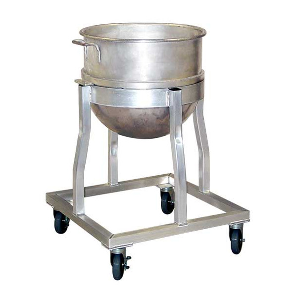 New Age 95636 80 Qt. Mixer Bowl Dolly, Aluminum