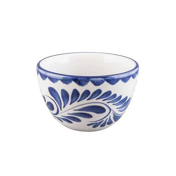 Steelite A120P079 Anfora Puebla 9 oz. Bouillon Cup, Vitrified China, Blue - 24/Case