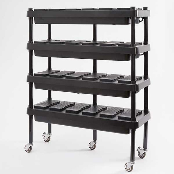 American Metalcraft BBCS5 Buffetboost Collection Caster & Riser Set for BBTRAY6