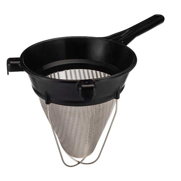 Matfer Bourgeat 017362 Exoglass Bouillon Strainer/Chinois, 10"