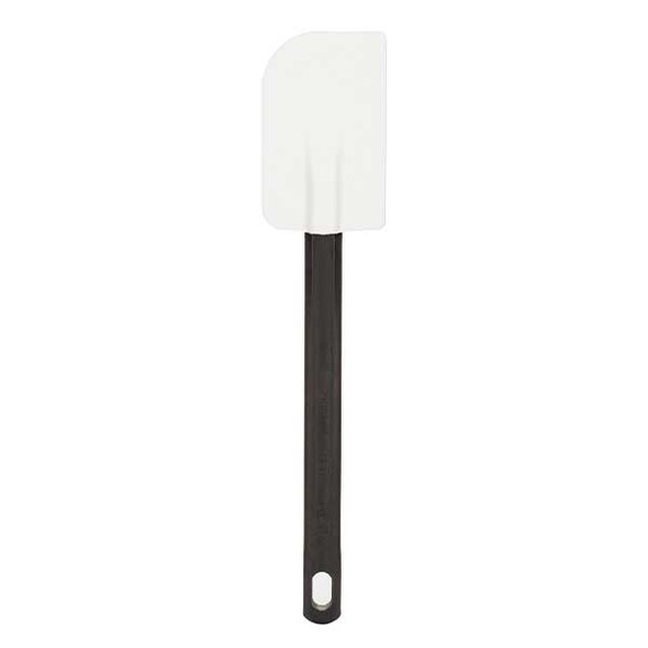 Matfer Bourgeat 113724 Elveo 10" High Temp Spatula, Exoglass, Black