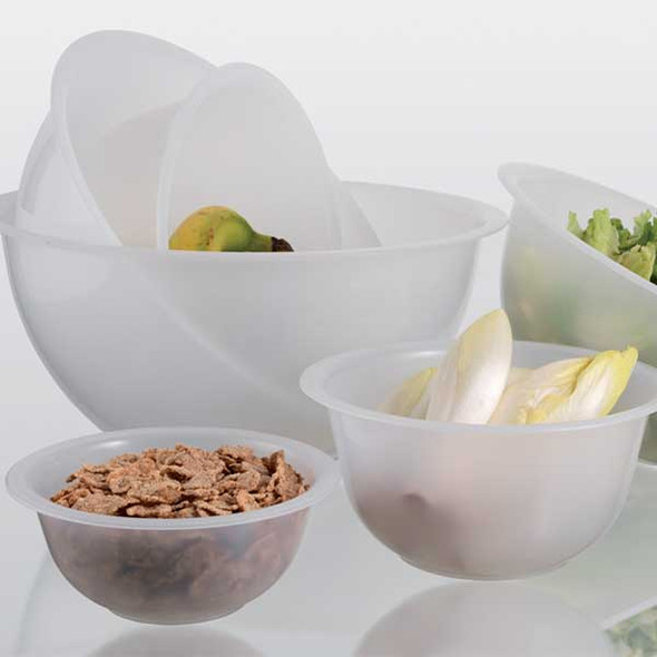 Matfer Bourgeat 116451 Schneider Hemispherical 1 qt. Mixing Bowl w/ Flat Bottom, 7-1/2"