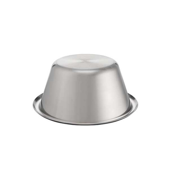 Matfer Bourgeat 702622 Stainless Steel Flat Bottom Mixing Bowl, 8 3/4"