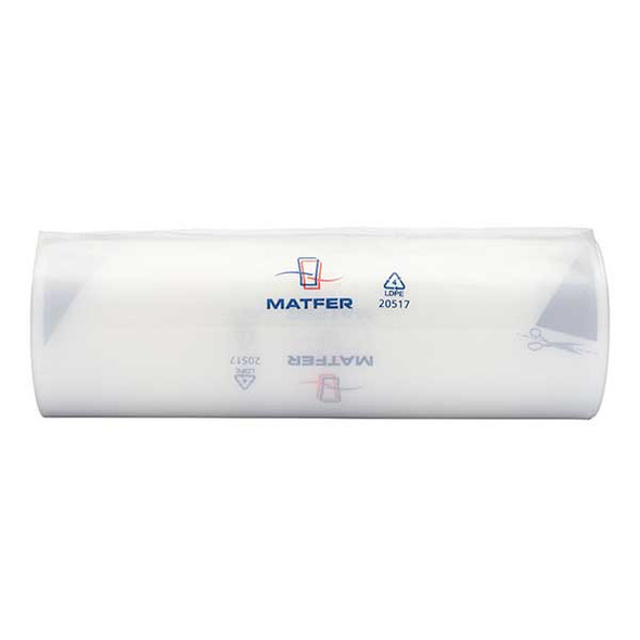 Matfer Bourgeat 165018 Standard Disposable Pastry Bags, 21" - 100/Roll