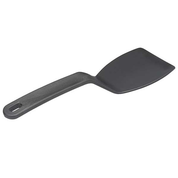Matfer Bourgeat 112430 Exoglass 12" High Temp Plain Pelton Spatula, Gray