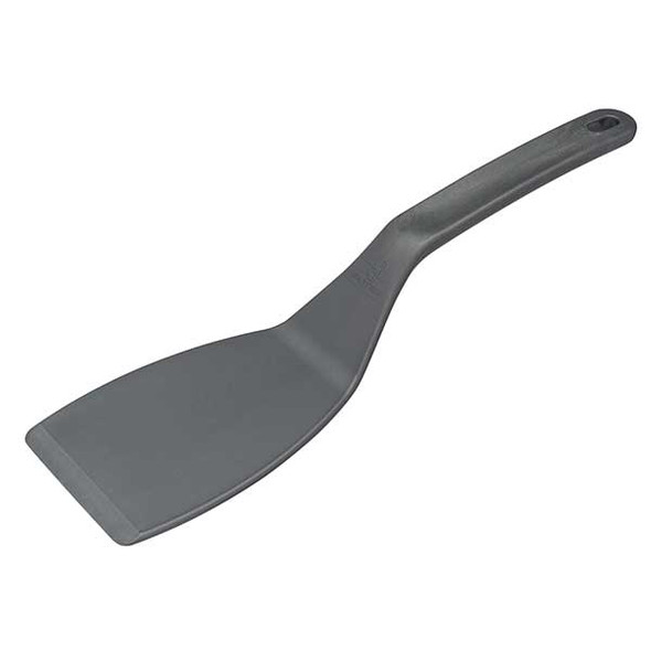  Matfer Bourgeat 112430 Exoglass High Temperature Plain Pelton Spatula, Grey 