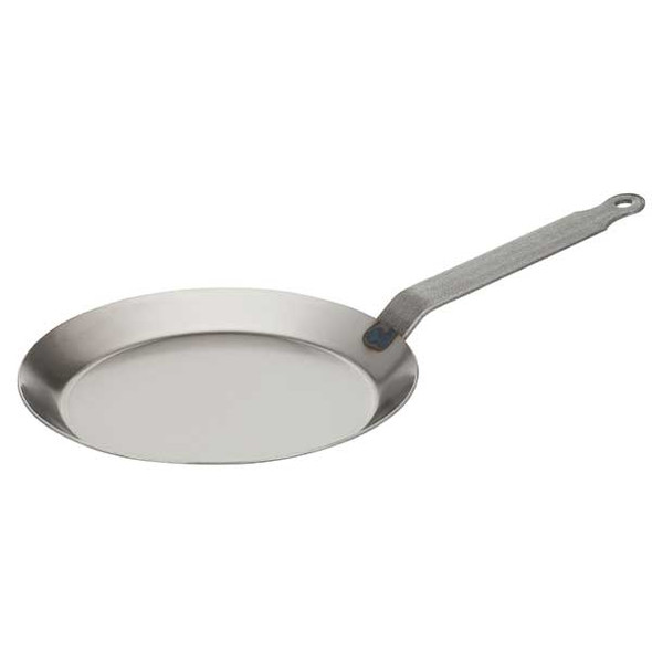 Matfer Bourgeat 062033 Black Carbon Steel Crêpe Pan, 8 5/8"