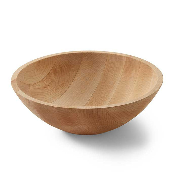 American Metalcraft LWB13 Lyselle Collection 134 oz. Bowl, Maple Wood