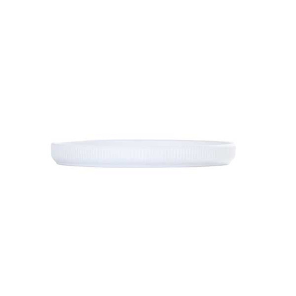 Cal-Mil 26105-6-15 Arista 6" Plate, Melamine, White