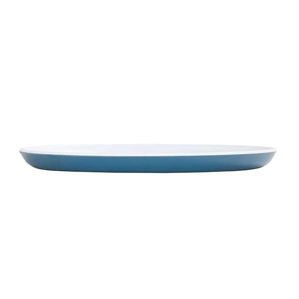 Cal-Mil 24105-10-11115 Sophie 10" Stone Blue and White Plate
