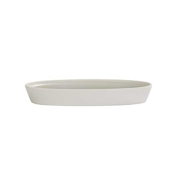 Cal-Mil 26143-711-103 Cove 11" x 7" Ivory Platter