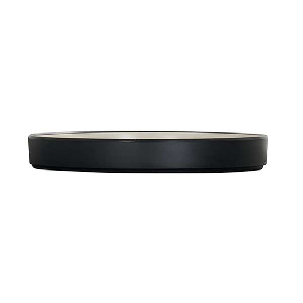 Cal-Mil 22017-10-13103 Hudson 10" Black and Ivory Plate