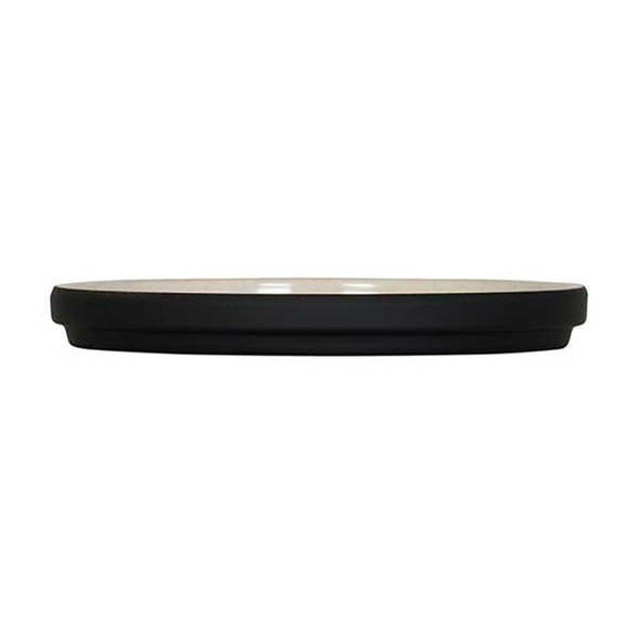 Cal-Mil 26130-6-138 Sorelle 6" Black and Ivory Speckle Plate