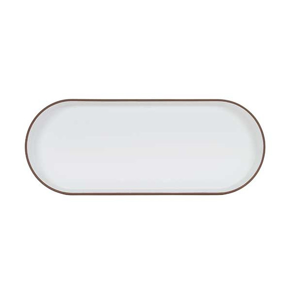 Cal-Mil 22501-208-89 Hudson 5 Qt. Stoneware Oval Melamine Bowl