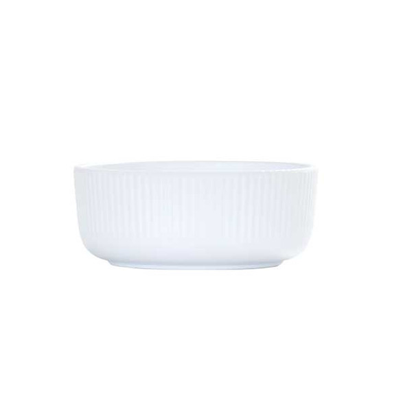 Cal-Mil 26106-5-15 Arista 16 oz. Soup Bowl, Melamine, White