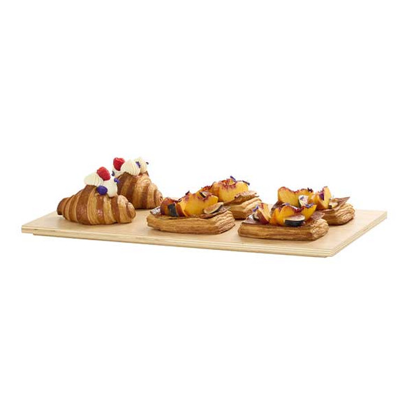 Cal-Mil 23180-1220-93 Logan 20" x 12" Serving Flat, Birch Wood