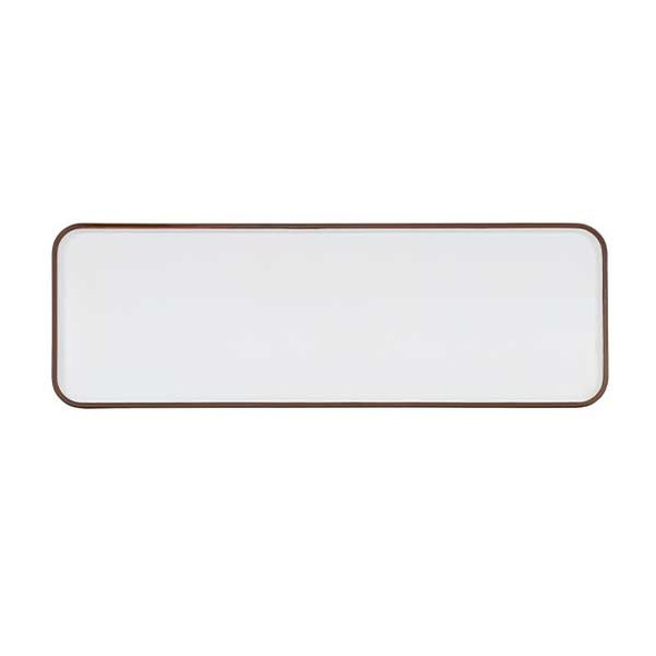 Cal-Mil 22025-618-89 Hudson 6" x 18" Stoneware Melamine Tray