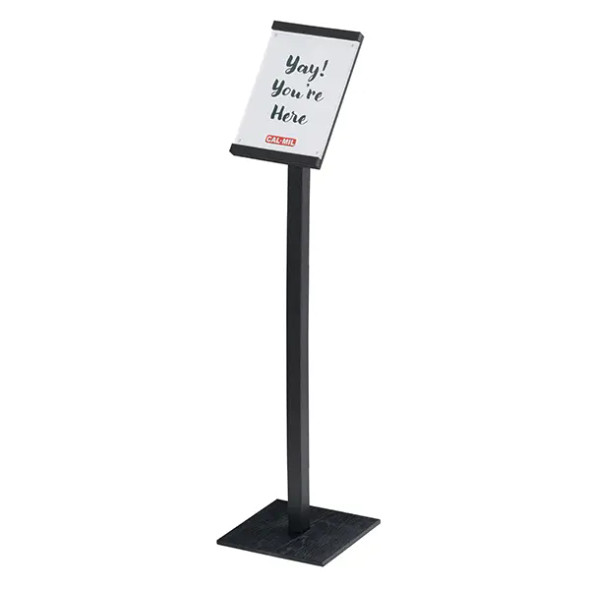 Cal-Mil 28607-13 Vista Standing Floor Holder, Black