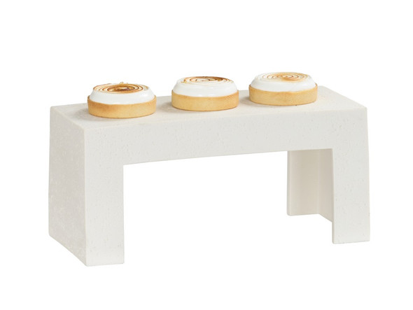 Cal-Mil 28001-7-103 Resin Ivory 15" x 11" x 7" Riser