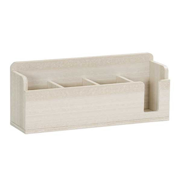 Cal-Mil 28618-141 Vista 4 Section Cup and Lid Holder, Coastal