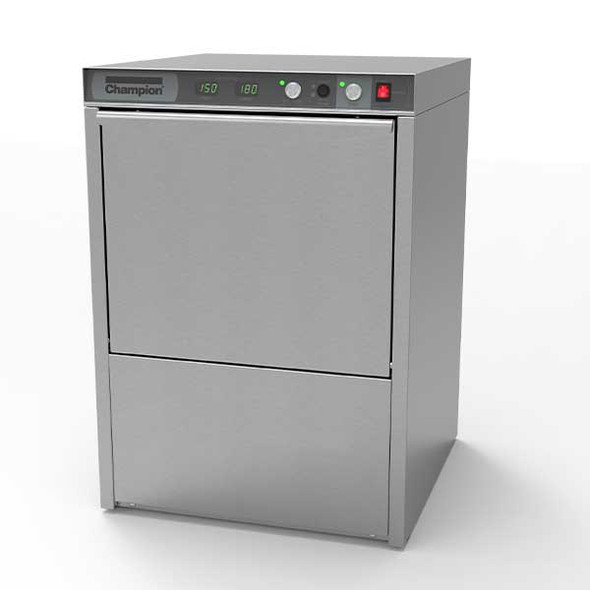 Champion UH130B High Temp Undercounter Dishwasher, 208-240V, 1 Phase
