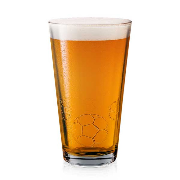 Libbey 1009487 Soccer Tumbler 16 oz. Glass