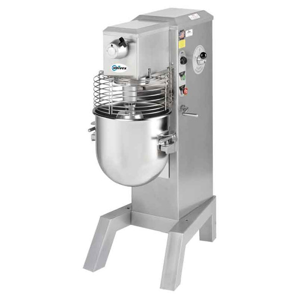 Univex SRM30+ 30 qt. Planetary Mixer, Floor Model, 1 hp, 120V