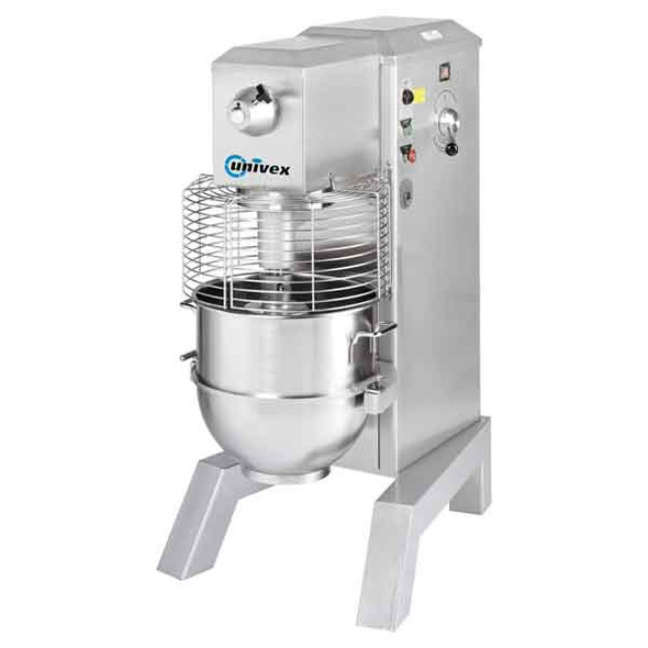 Univex SRM60+PM 60 qt. Planetary Pizza Mixer, Floor Model, 3 hp, 208-240V, 1 Phase