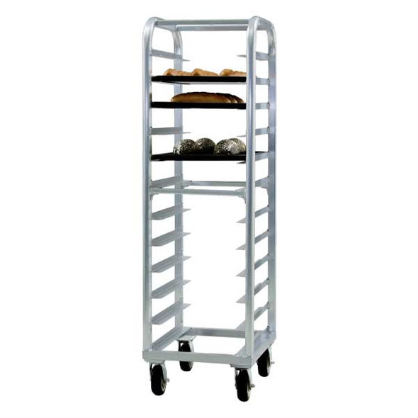 New Age 4331 Heavy Duty (20) Full Size Sheet Pan Rack, End Loading, Welded Aluminum