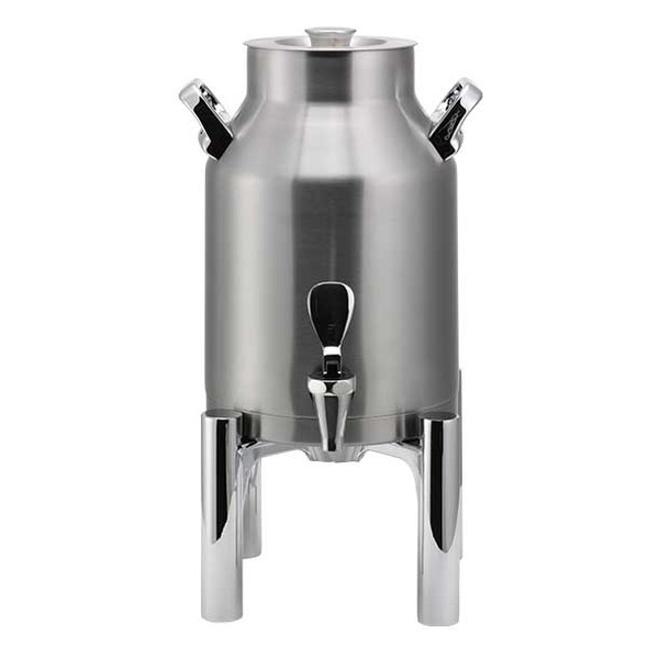 Service Ideas DD15BSRN Thermo-Urn 1.5 gal. Dairy Dispenser, Insulated, Round Leg, Round