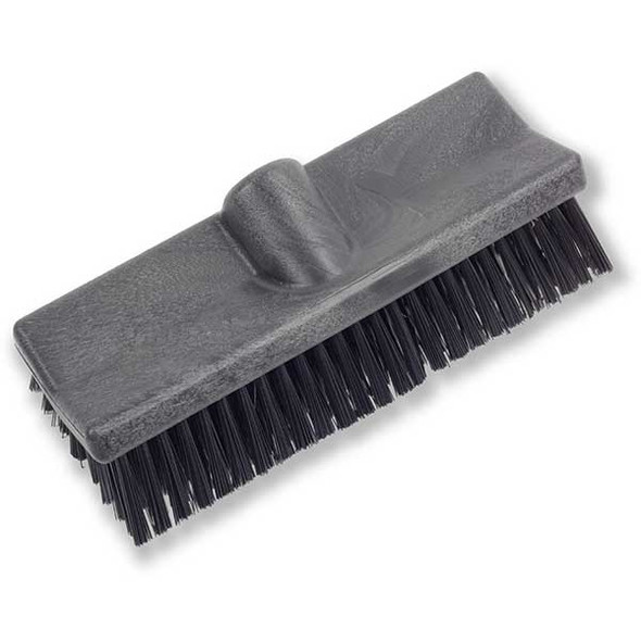 Carlisle 40423EC03 Sparta 10" Floor Scrub Brush Head, Black