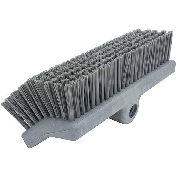 Carlisle 40423EC23 Sparta 10" Floor Scrub Brush Head, Gray