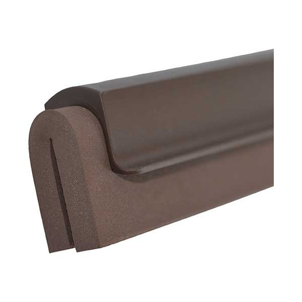 Carlisle 4156801 Sparta 24" Double Foam Squeegee, Brown