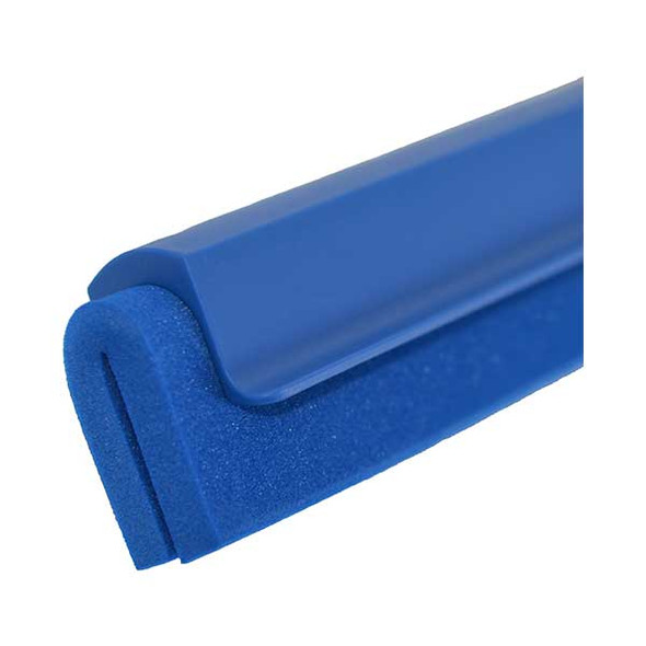 Carlisle 4156814 Sparta 24" Double Foam Squeegee, Blue