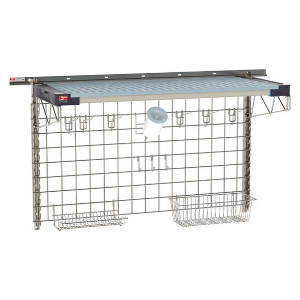 Metro SW-1848S4-30-SINK SmartWall Life 48" x 18" Wall Shelving Sink Kit