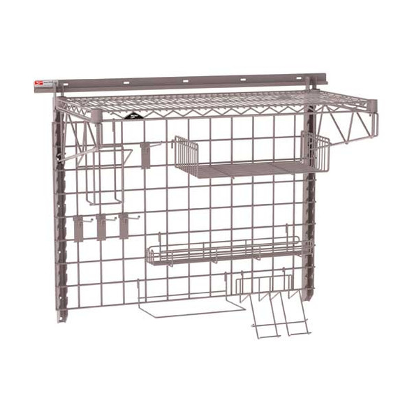 Metro SW-1836K4-30-PIZZA SmartWall 36" x 18" Wall Shelving Pizza Prep Kit